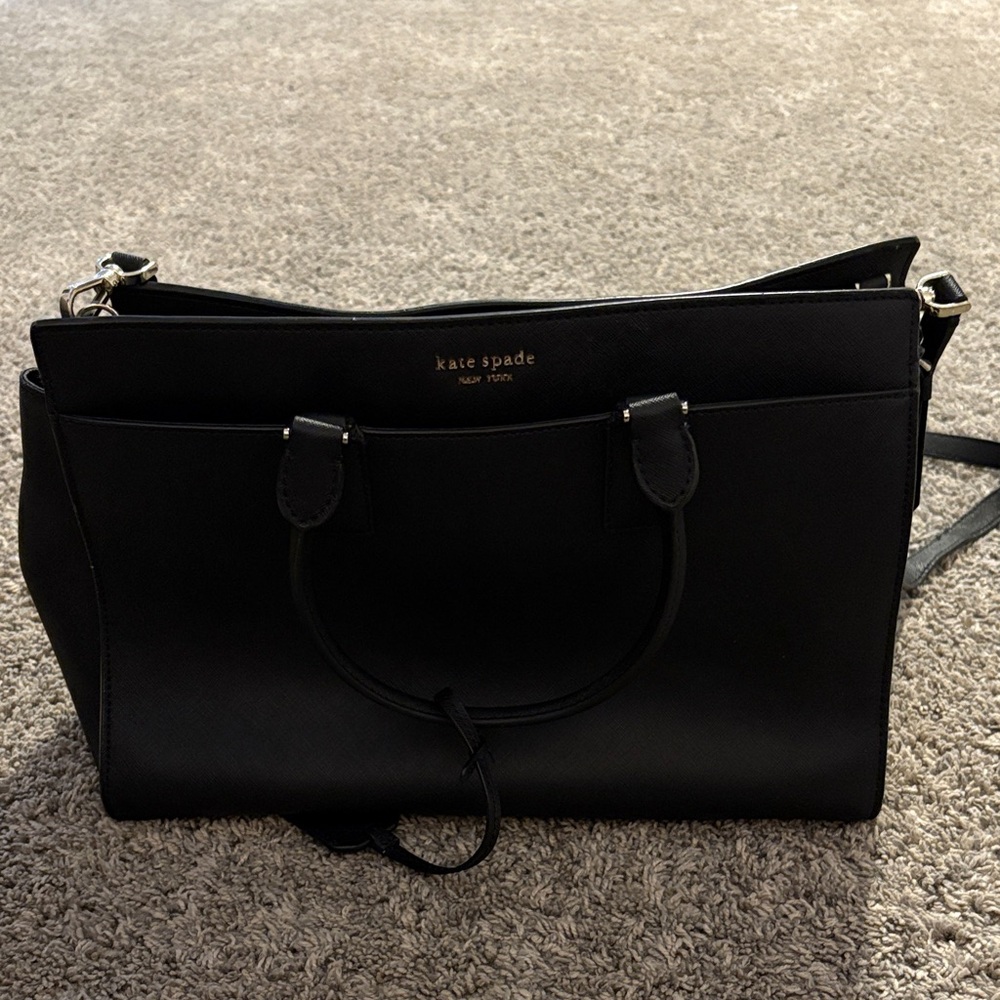 Kate Spade Black Satchel Bag